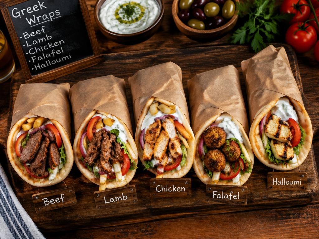 Shawarma wraps